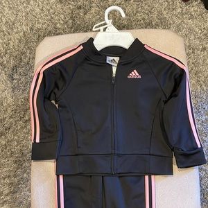 Adidas tracksuit toddler girls